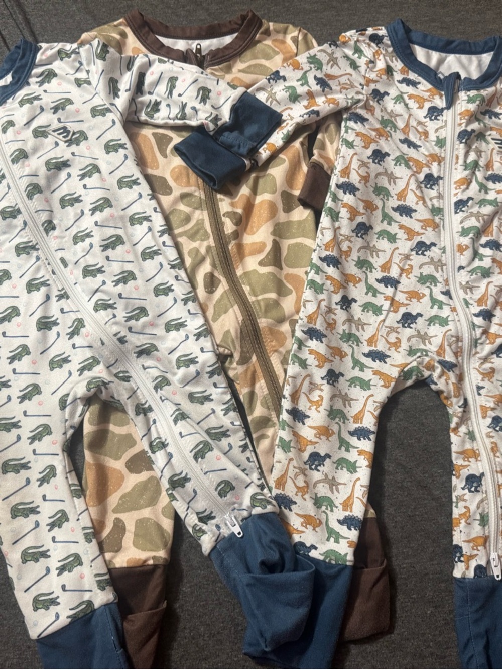 BURLEBO Kids One-Piece Footies